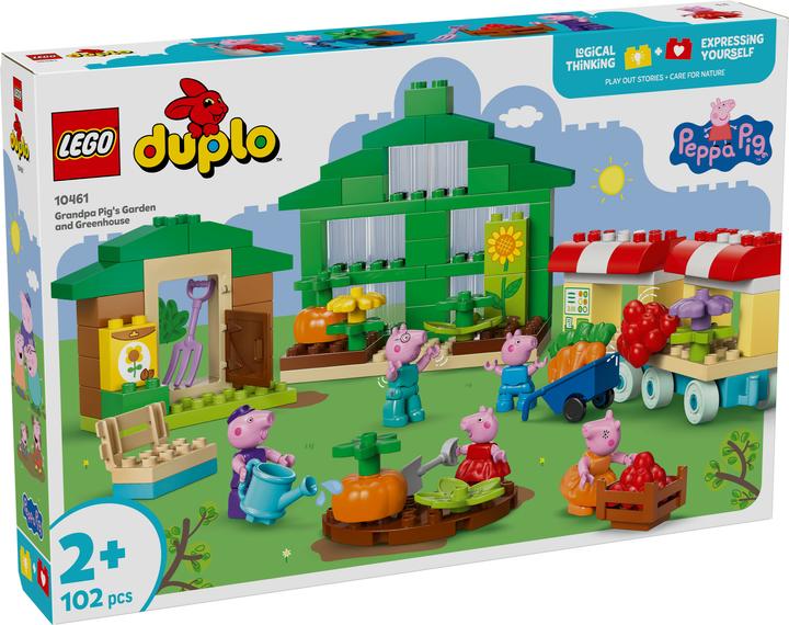 LEGO Il giardino e la serra del nonno di PeppaPig (10461)