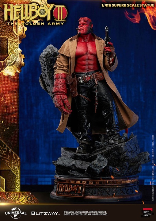 Produktbild Blitzway Hellboy 2 -The Golden Army “Hellboy” 1/4 Statue