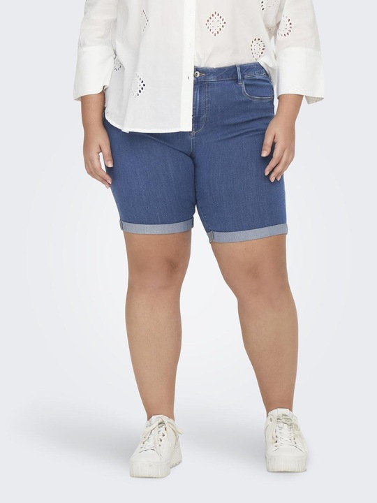 Image du produit Only Curvy Thunder Reg Short en jean long (52)