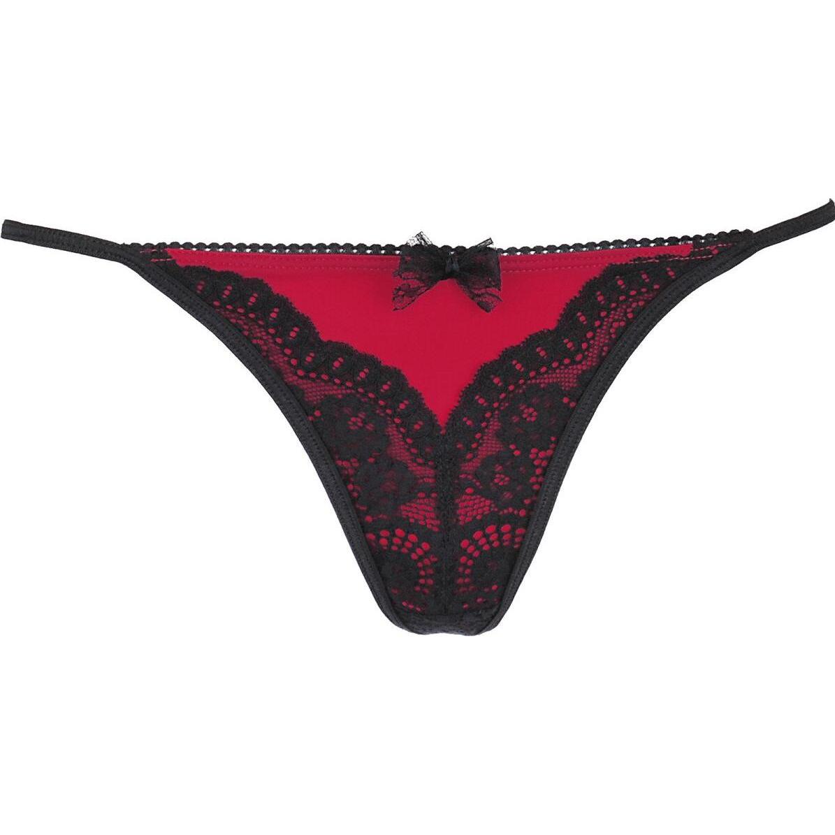 Axami, Damen, Unterhosen, Strings model 173306, Schwarz, (M, Einzelpack)