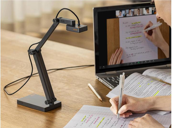 Image du produit Ipevo DOK V4K Pro USB Ultra HD 8MP Micro lumière (4K)
