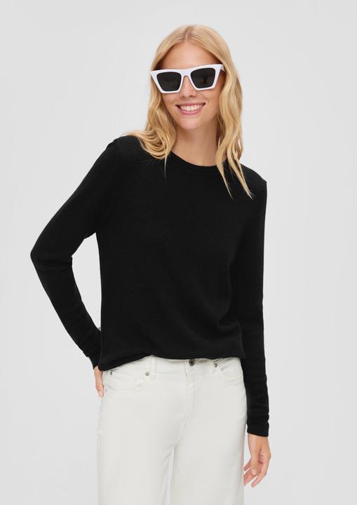 Immagine prodotto s.Oliver Strickpullover Pullover aus Baumwoll-Viskose-Mix (M, S)