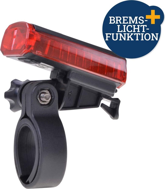 Actual product image Filmer Bicycle rear light 49023, battery-operated