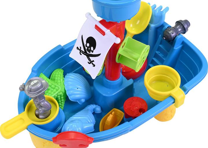 Actual product image Knorrtoys Sand- und Wassertisch - "Piratenschiff"