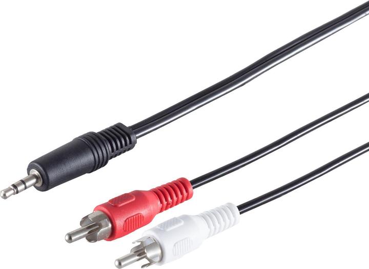 Produktbild Shiverpeaks S/CONN maximum connectivity Klinke Cinch Kabel-Klinkenstecker 3,5mm Stereo auf 2 Cinchstecker 15,0m (15 m, Cinch Kabel)