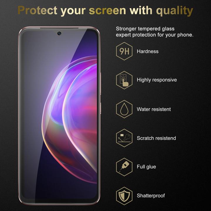 Produktbild Cadorabo Displayschutzglas (3 Stück, Vivo V21)