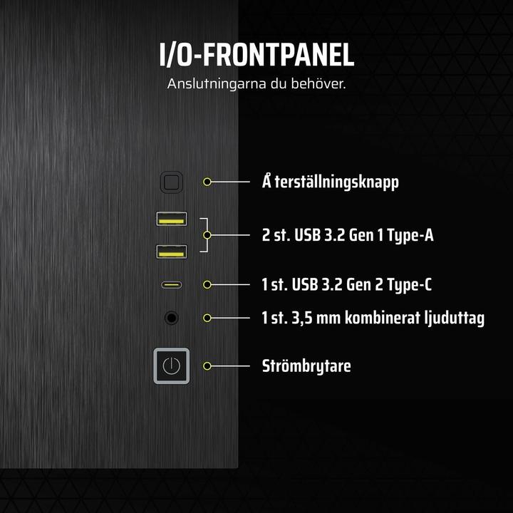 Actual product image Corsair 2500X (black/anthracite, tempered glass x 2) (mATX, Mini-ITX)