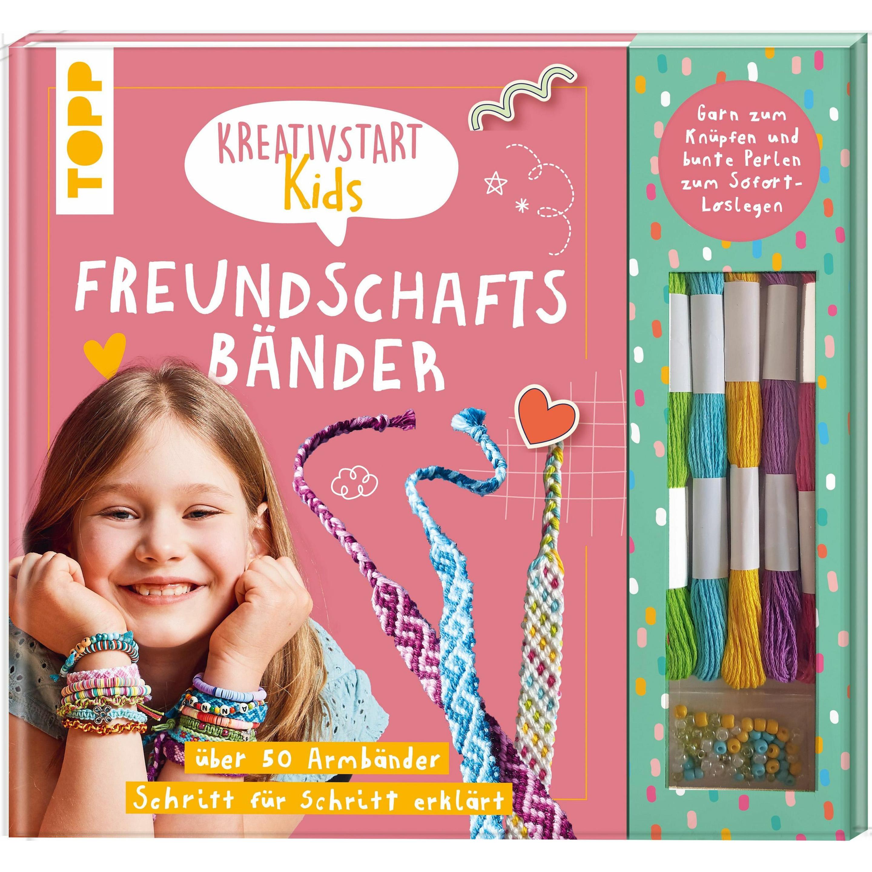 Kreativstart Kids Freundschaftsbänder, Kinderbücher von frechverlag
