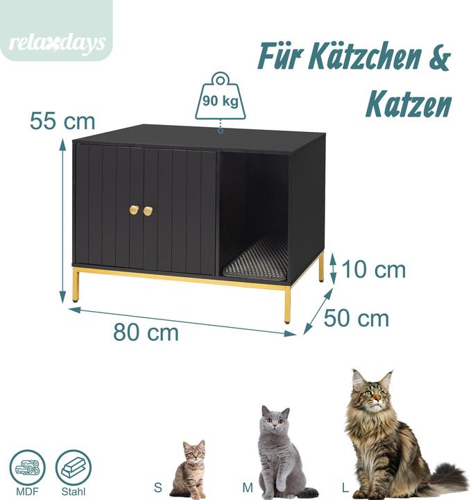 Image du produit Relaxdays Katzenschrank