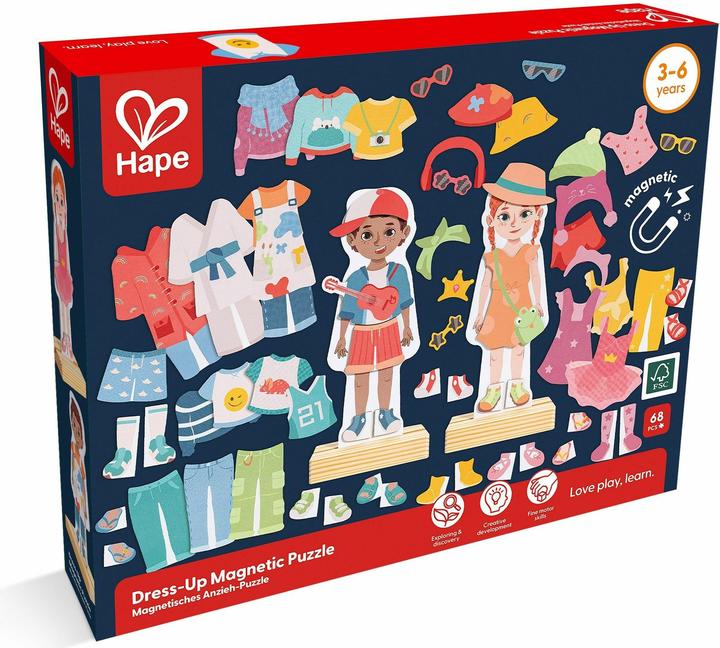 Produktbild Hape Magnetisches Anzieh Puzzle (Deutsch)