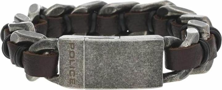 Immagine prodotto Police Men's Bracelet PJ25599BSE.02-S Stainless steel 19 cm (19 cm, Acciaio inossidabile)