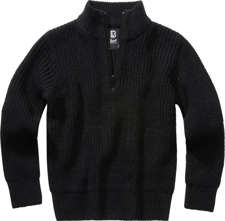 Actual product image Brandit Kids Navy Troyer Sweater - 16227 (122, 128)