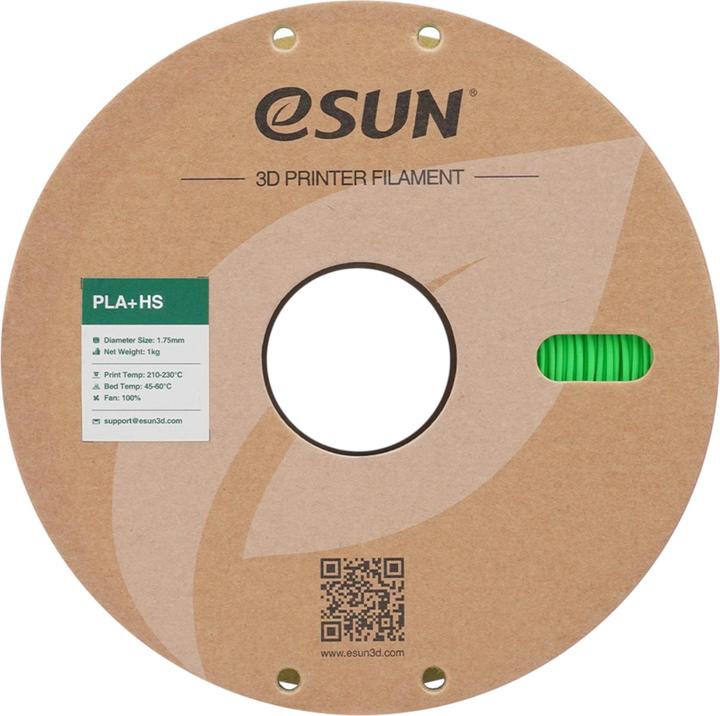 Immagine prodotto eSUN Filament PLA+ High Speed RGB Grün 1.75mm 1000g (PLA, 1.75 mm, 1000 g)