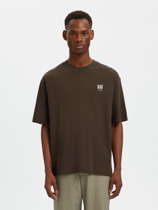 Produktbild Selected Print T-Shirt mit Rundhalsausschnitt (L)