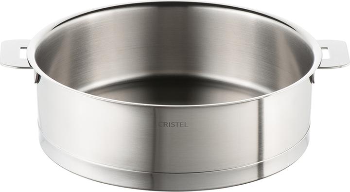 Actual product image Cristel Strate Amovible casserole Ø26cm (26 cm, Casserole + Stewpot, Aluminium, Stainless steel)