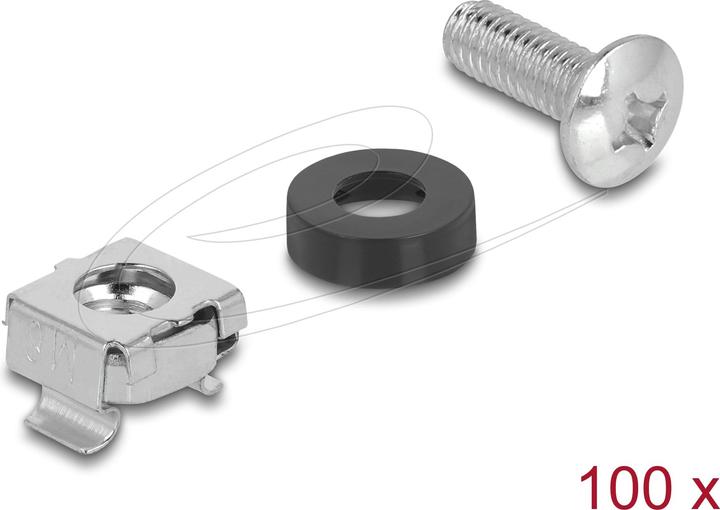 Produktbild Delock Rack Montage Set für 10" und 19" 100 Stück