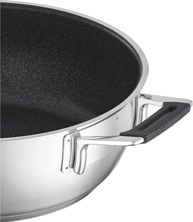 Produktbild Rösle Servierpfanne SILENCE PRO Stahlgrau (24 cm, Bratpfanne, Edelstahl)