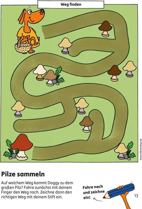 Produktbild Kindergartenblock - Meine ersten Rätsel und Denkspiele ab 3 Jahre, A5-Block (Deutsch, Ulrike Maier, Sabine Dengl, 2023)
