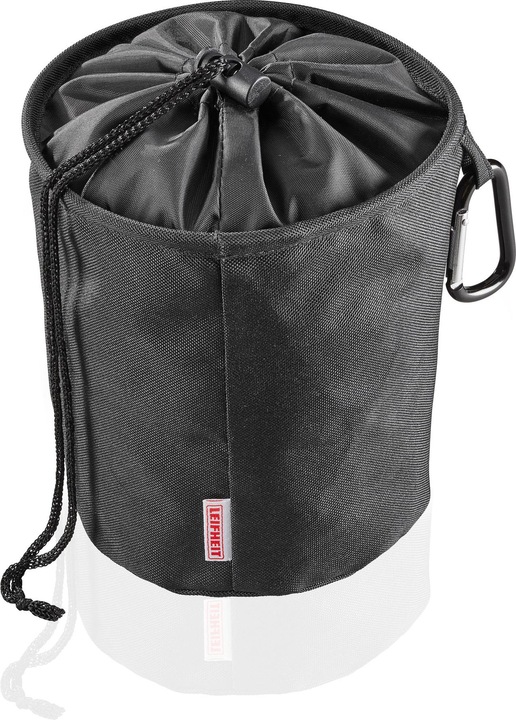 Actual product image Leifheit Clothes peg bag with snap hook and drawstring