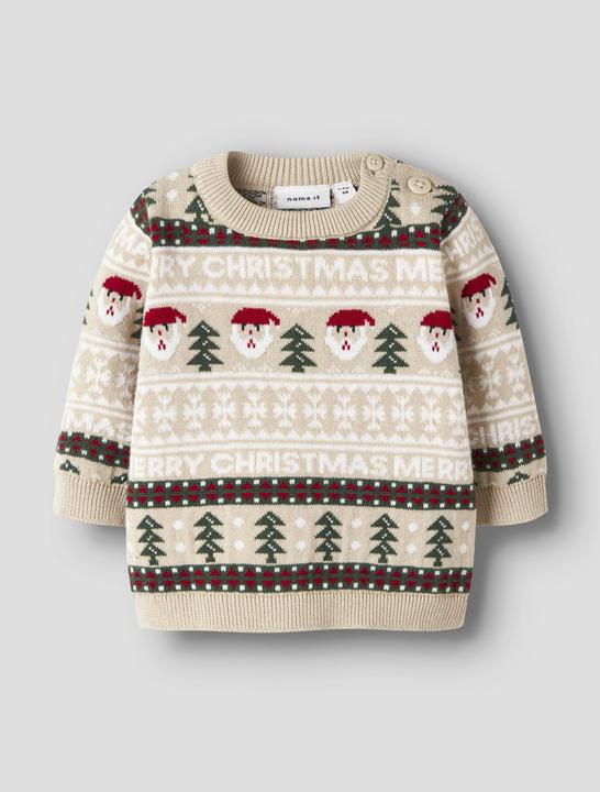 Actual product image Name it Weihnachts Strickpullover (56)