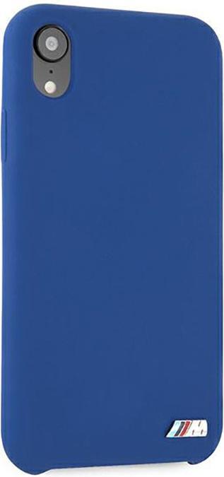 Immagine prodotto BMW Custodia BMHCI61MSILNA iPhone Xr niebieski/navy Custodia rigida in silicone Collezione M (Apple iPhone XR)