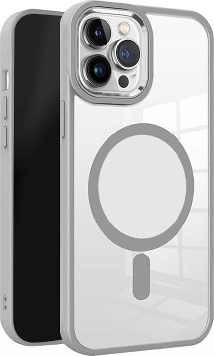 Produktbild Jaym Coque Bumper Compatible Magsafe Pour Iphone 16 Pro - Gris - ® (Apple iPhone 16 Pro)