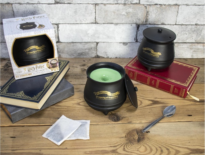 Produktbild Mugs Harry Potter Selbstrührender Kessel mit Deckel (350 ml, 1 x)