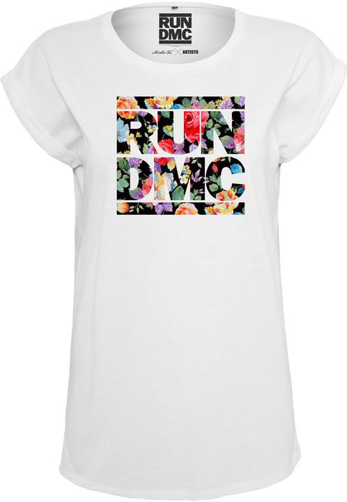 Actual product image Merchcode Ladies RUN DMC Floral Tee (S)