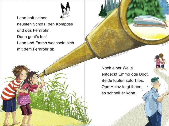 Produktbild Duden Leseprofi – Die abenteuerliche Schatzsuche, 1. Klasse (Deutsch, Betina Gotzen-Beek, Manfred Mai, Martin Lenz, 2023)