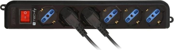Productafbeelding Techly 300415 UPS-stekkerdoos met (6x, CEE 7/3, 1.50 m)