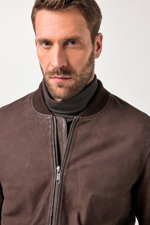 Produktbild JP1880 Leder-Blouson, Leder - Lamm Nubuk, Collegekragen, bis 7XL (7XL)