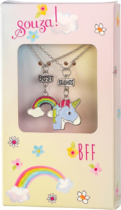 Produktbild Souza Geschenkset BFF Kette Einhorn, silber (MQ6)