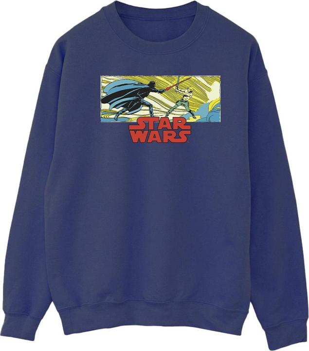 Immagine prodotto Star Wars Comic Strip Luke And Vader Felpa Uomo (L)