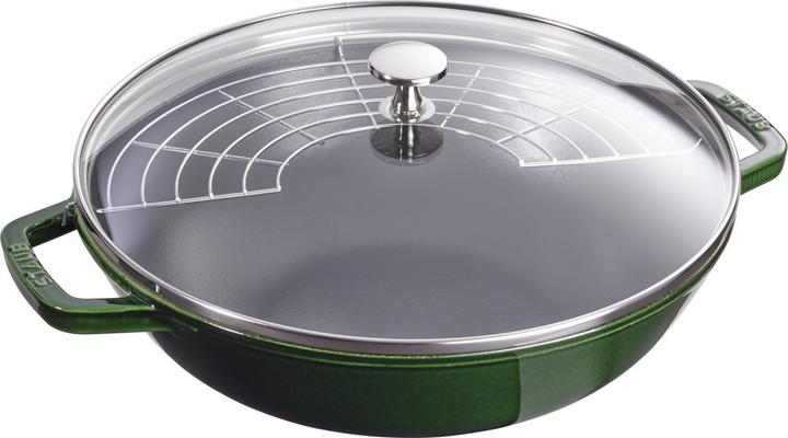 Produktbild Staub Wok (30 cm, Wok Pfanne, Gusseisen)