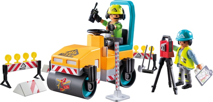 Immagine prodotto Playmobil Cantiere stradale (71751, Playmobil Eroi d'azione)