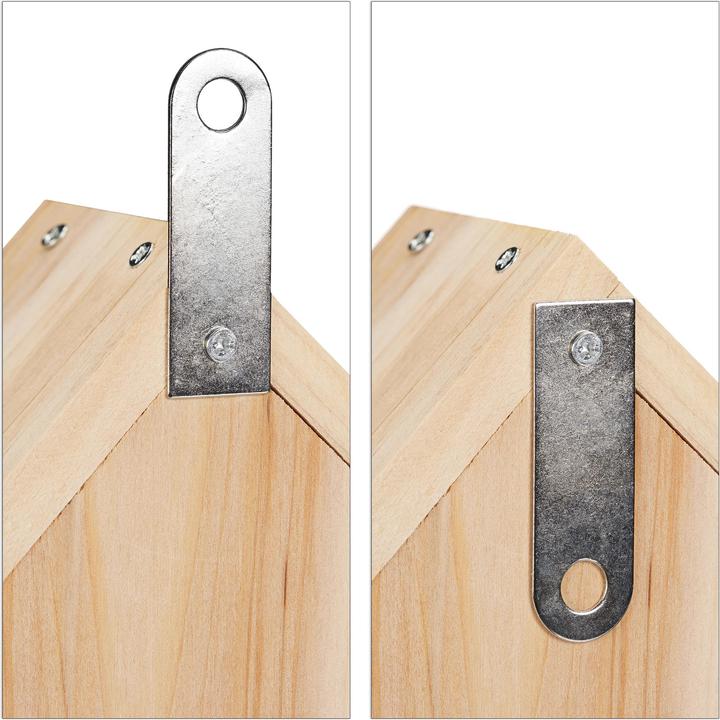 Immagine prodotto Relaxdays Casetta per Api da Assemblare, DIY (Merletti, Api, Coccinelle)