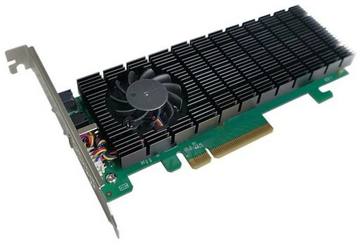 Actual product image HighPoint HighP SSD6202A 2x M.2 PCIe Gen3 x8 NVMe