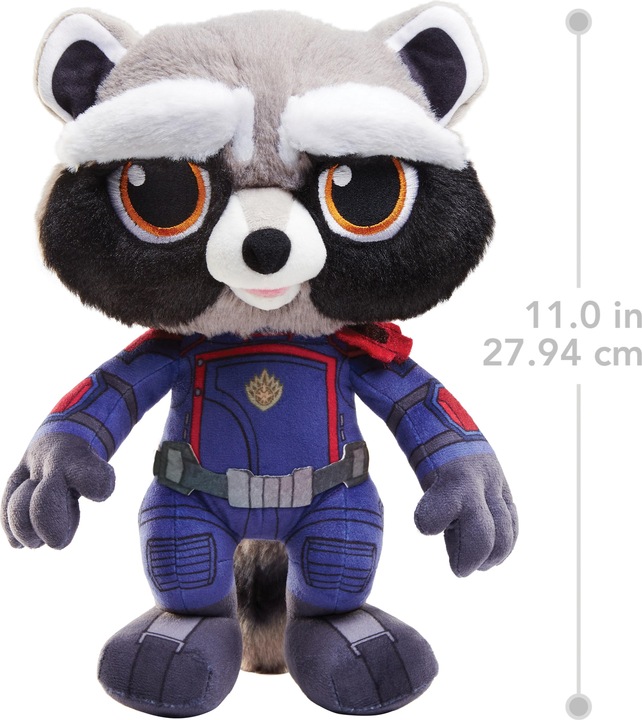 Actual product image Guardians of the Galaxy Rocket Functional Plush (D) (27.90 cm)
