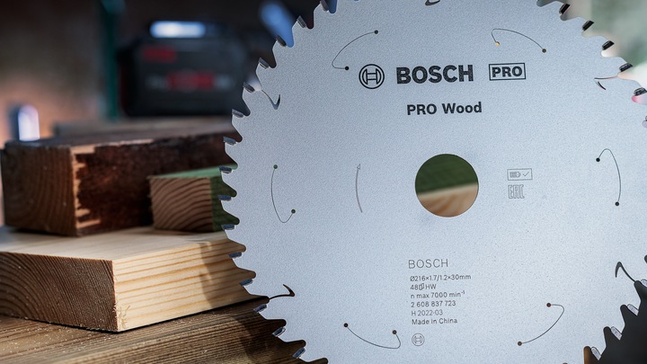 Immagine prodotto Bosch Professional Zubehör Lama per sega circolare a batteria PRO Wood, 216 x 1,7 x 30 mm