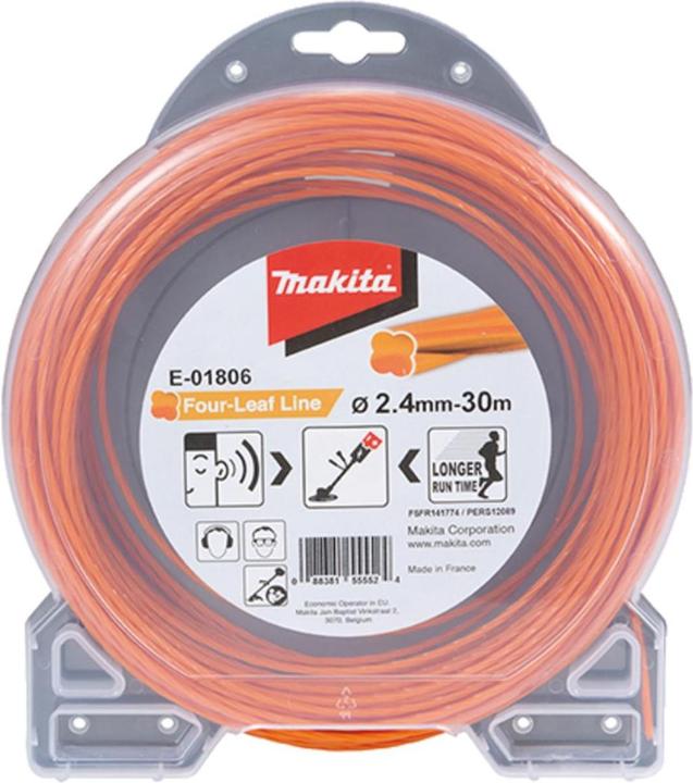 Actual product image Makita Four Leaf (Lawn mower, Trimmer line + line spool)