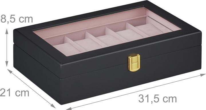 Actual product image Relaxdays Watch box