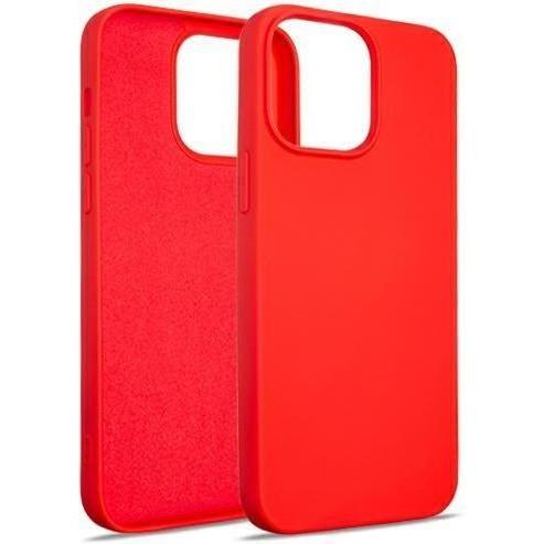 Beline Custodia in silicone iPhone 14 Pro Max 6.7 czerwonyred (Apple iPhone 14 Pro Max), Cover smartphone, Rosso
