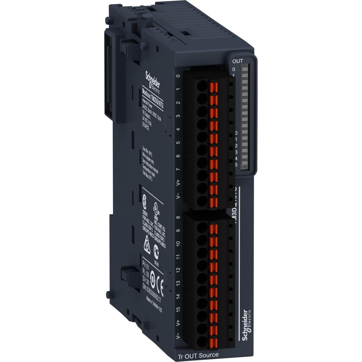 Schneider Electric MODULE TM3-16 OUT TR.PNP SPRING, Automatisierung