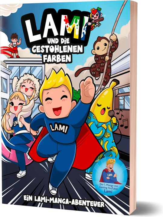 Produktbild Lami und die gestohlenen Farben (Deutsch, Melanie Hölscher, Lami, Aljoscha Jelinek, 2024)