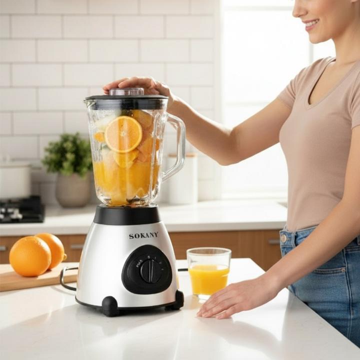 Image du produit Sokany Mixer 400W 1.5L 2in1 mit Kaffeemühle