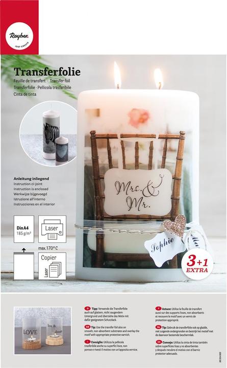 Image du produit Rayher Film de transfert A4