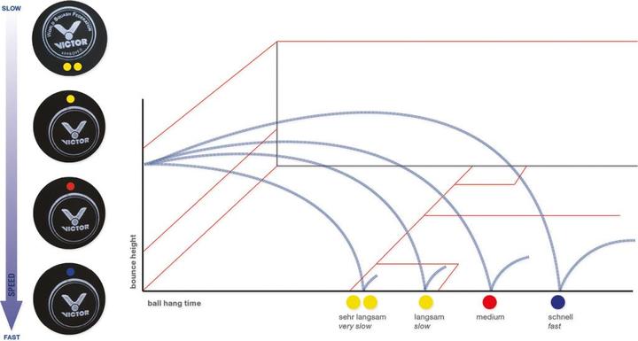 Immagine prodotto Victor ® Squash Ball