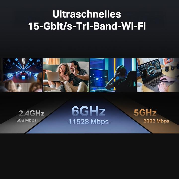 Actual product image TP-Link Archer BE700 WiFi7 router