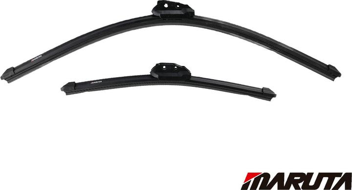 Produktbild Maruta Scheibenwischer SET 600 mm / 375 mm für Frontscheibe, Aero-dynamik optimierte Wischerblätter aus wa