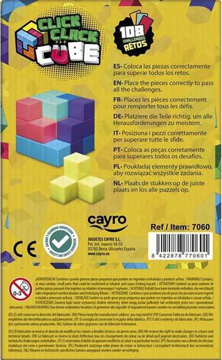 Immagine prodotto Cayro Cubo Click Clack